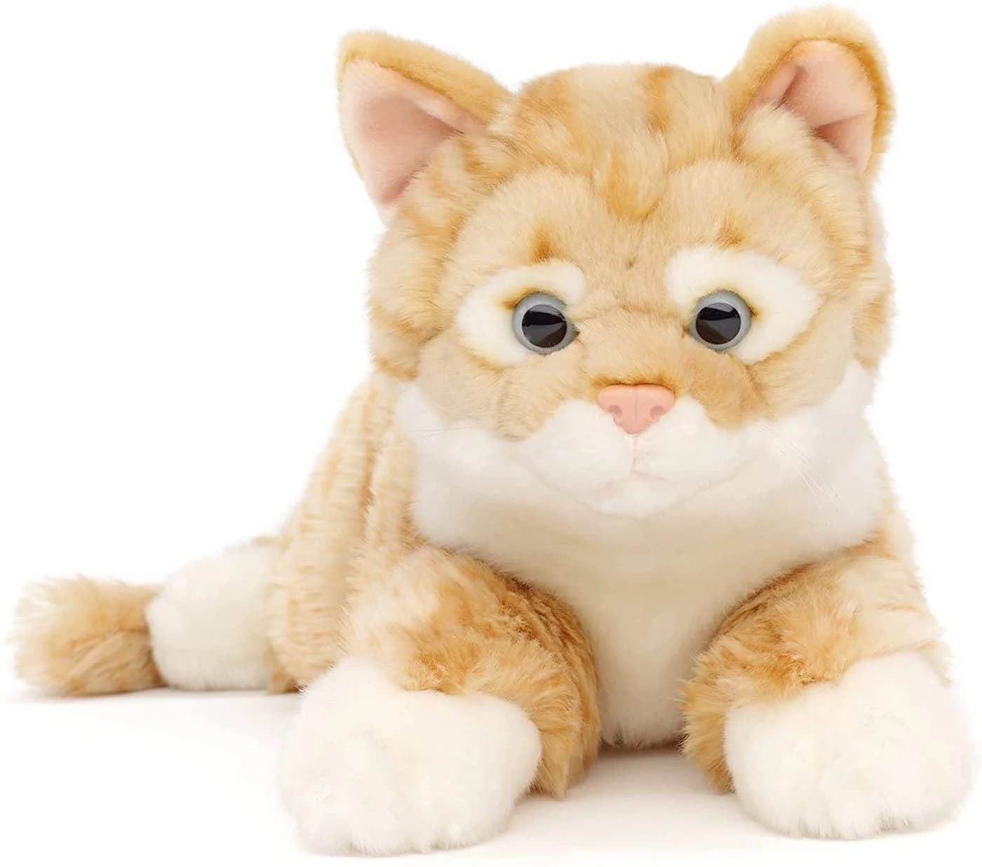Uni-Toys Kuscheltier Katze Grau/Braun 38 cm Plüsch - Bild 2
