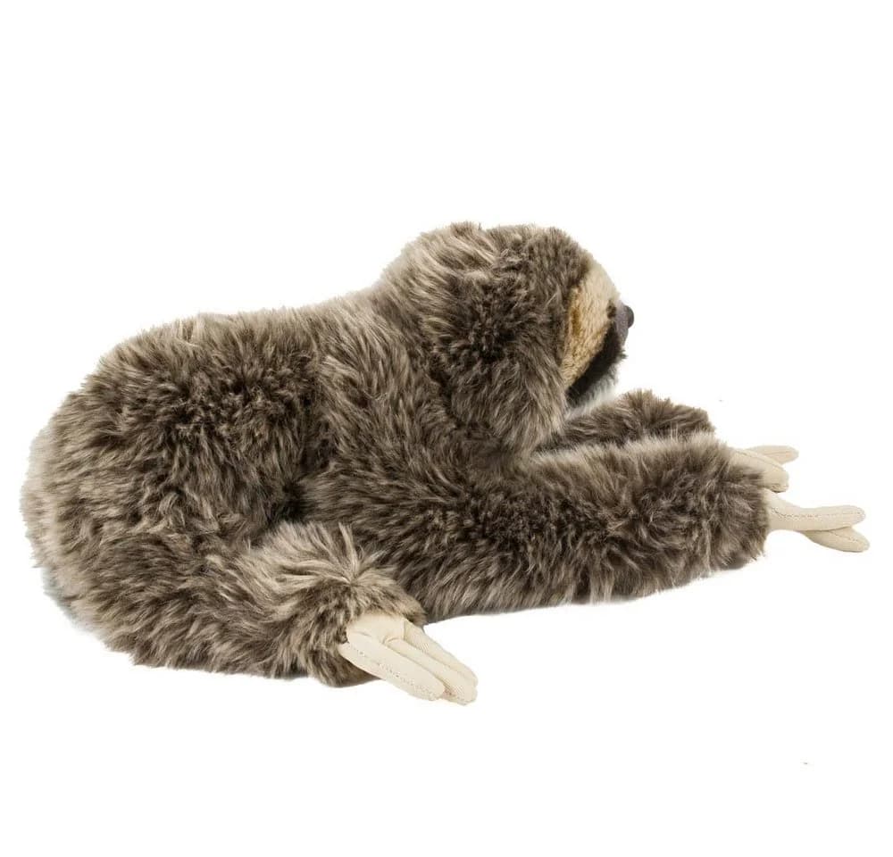 Teddys Rothenburg Faultier Emil 30 cm Kuscheltier Grau-Braun - Bild 3