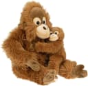 Uni-Toys Orang-Utan mit Baby 30 cm Plüschtier 100 % Recyceltes Füllmaterial Bild 1