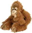 Uni-Toys Orang-Utan mit Baby 30 cm Plüschtier 100 % Recyceltes Füllmaterial Bild 3