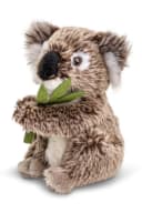 Uni-Toys Kuscheltier Koala mit Blatt, sitzend - 16 cm - Plüschtier, 100 % recyceltes Füllmaterial Bild 2