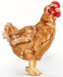 Uni-Toys Kuscheltier Henne braun 37 cm Plüsch-Huhn Bild 2