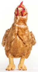 Uni-Toys Kuscheltier Henne braun 37 cm Plüsch-Huhn Bild 3