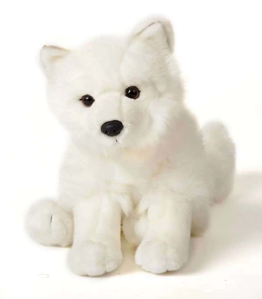 Uni-Toys Kuscheltier Polarfuchs 23 cm Weiß Plüsch - Bild 2