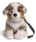 Uni-Toys Kuscheltier Australischer Schäferhund 22 cm mit Leine Bild 2