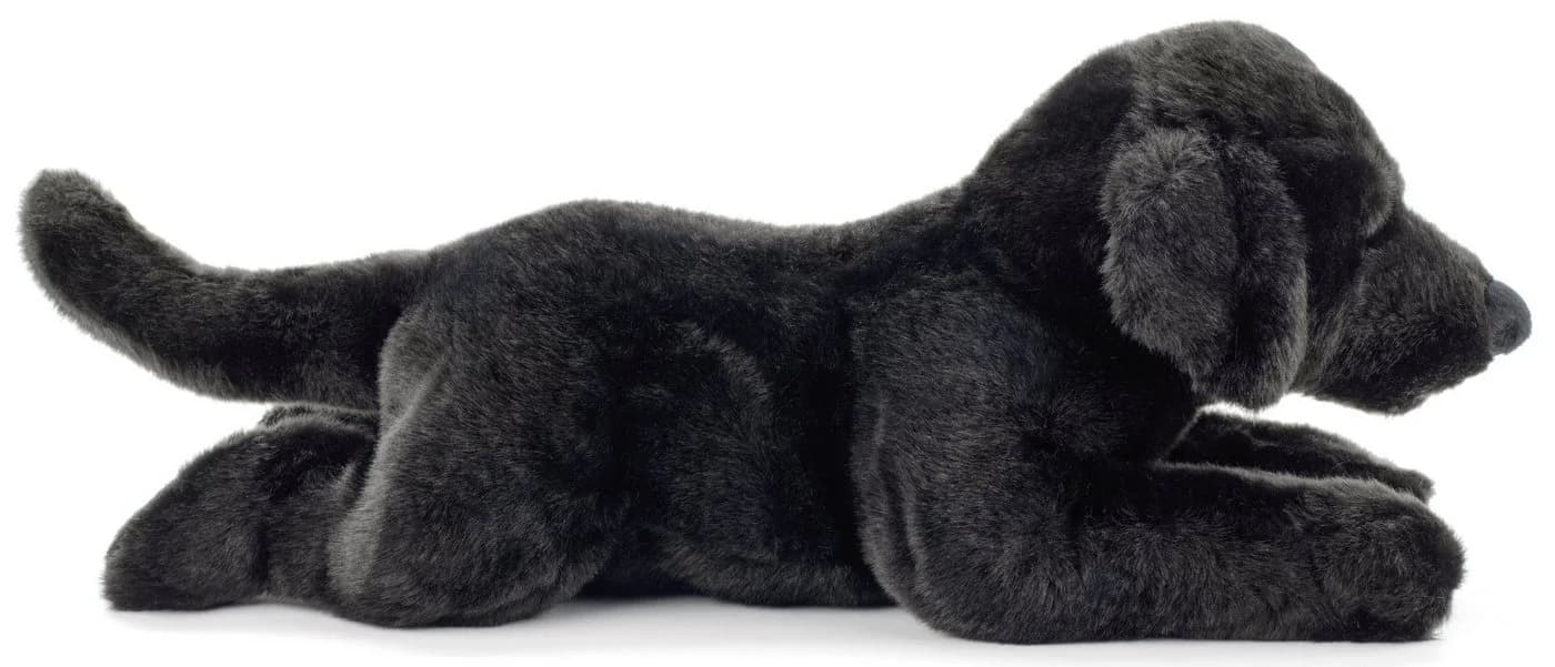 Uni-Toys Kuscheltier Labrador Schwarz 40 cm Plüsch-Hund - Bild 3