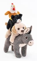 Uni-Toys Kuscheltier Bremer Stadtmusikanten 32 cm Plüsch Märchen Bild 1