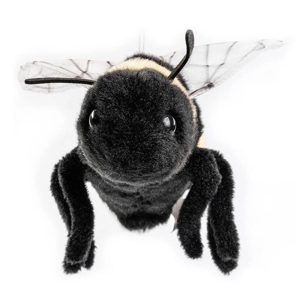 Uni-Toys Kuscheltier Hummel 16 cm - Nachhaltiges Plüsch-Insekt - Bild 3