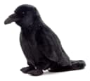 Uni-Toys Kuscheltier Rabe Schwarz 23 cm Plüsch-Vogel Bild 1