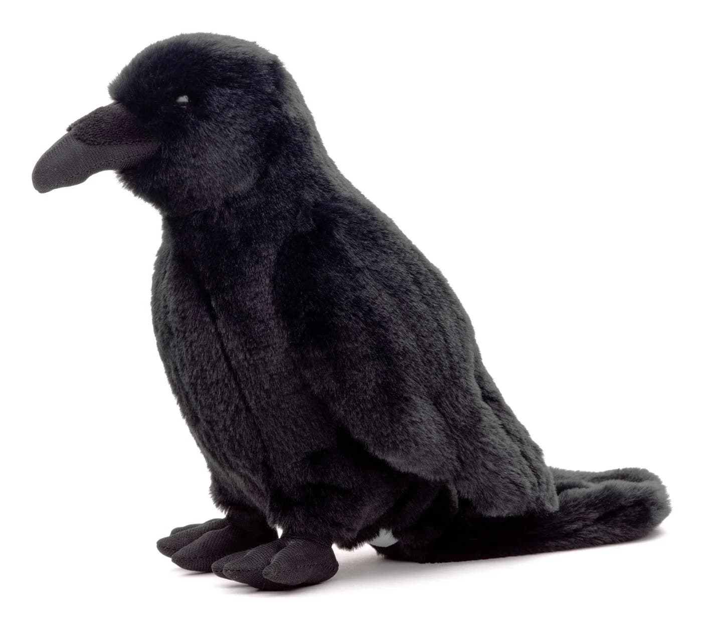 Uni-Toys Kuscheltier Rabe Schwarz 23 cm Plüsch-Vogel