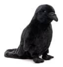 Uni-Toys Kuscheltier Rabe Schwarz 23 cm Plüsch-Vogel Bild 2