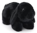 Uni-Toys Kuscheltier Widderkaninchen Schwarz 20 cm Plüsch Bild 2