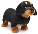 Uni-Toys Kuscheltier Dackel 28 cm Plüsch-Hund 100 % Recyceltes Füllmaterial Bild 2