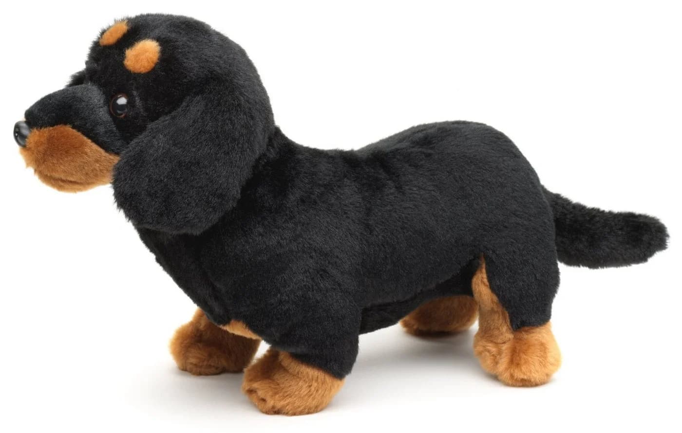 Uni-Toys Kuscheltier Dackel 28 cm Plüsch-Hund 100 % Recyceltes Füllmaterial - Bild 3