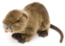 Uni-Toys Kuscheltier Nutria Plüsch Sumpfotter Orange Bild 3