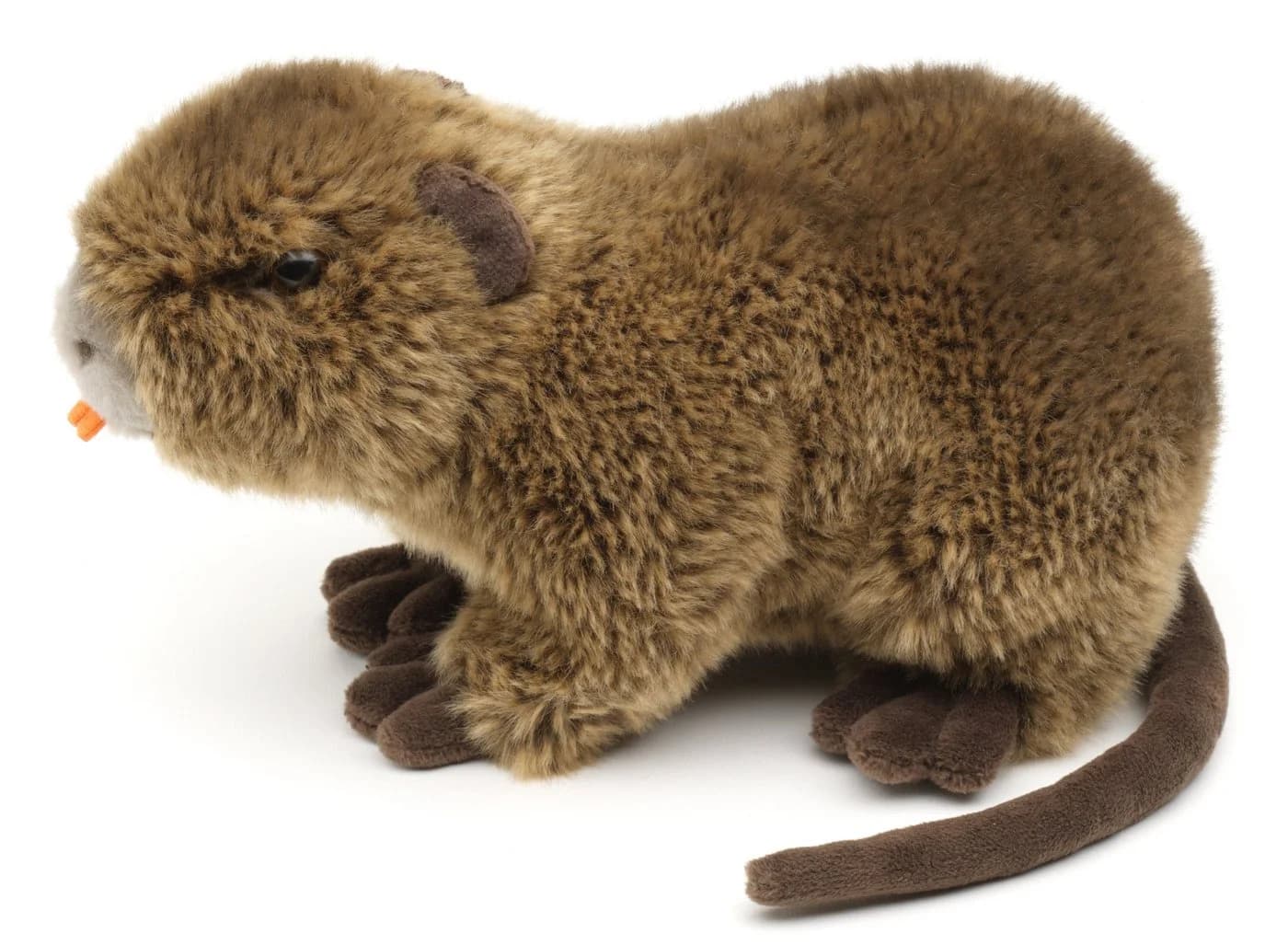 Uni-Toys Kuscheltier Nutria Plüsch Sumpfotter Orange - Bild 5