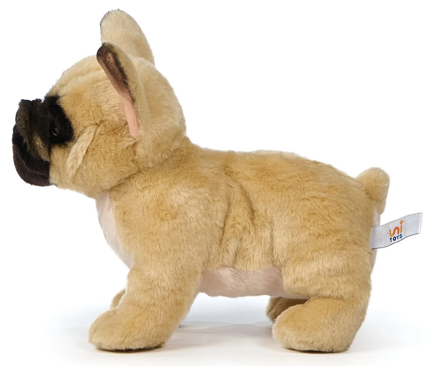 Uni-Toys Kuscheltier Französische Bulldogge Beige Plüschtier 26 cm - Bild 3