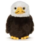 Uni-Toys Kuscheltier Weißkopfseeadler Baby Plüsch-Vogel Weiß Bild 1