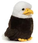 Uni-Toys Kuscheltier Weißkopfseeadler Baby Plüsch-Vogel Weiß Bild 2