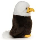 Uni-Toys Kuscheltier Weißkopfseeadler Baby Plüsch-Vogel Weiß Bild 3