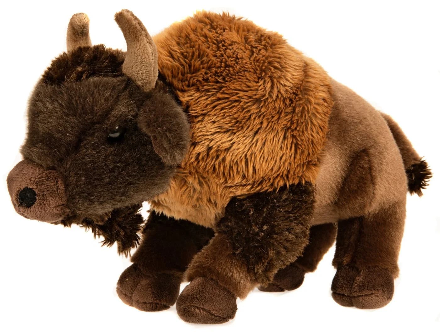 Uni-Toys Kuscheltier Bison 29 cm Plüschtier 100 % Recyceltes Füllmaterial - Bild 2