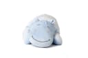 Uni-Toys Kuscheltier Plüsch-Kissen Nilpferd Ultraweich 56 cm Blau/Rosa Bild 1