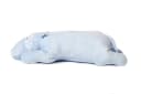 Uni-Toys Kuscheltier Plüsch-Kissen Nilpferd Ultraweich 56 cm Blau/Rosa Bild 3