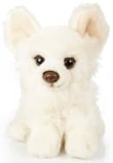 Uni-Toys Chihuahua Kuscheltier 18 cm mit Prinzessinentasche Bild 1
