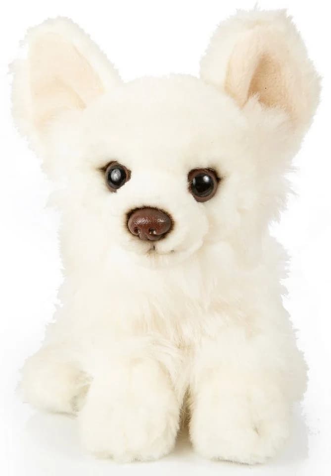 Uni-Toys Chihuahua Kuscheltier 18 cm mit Prinzessinentasche