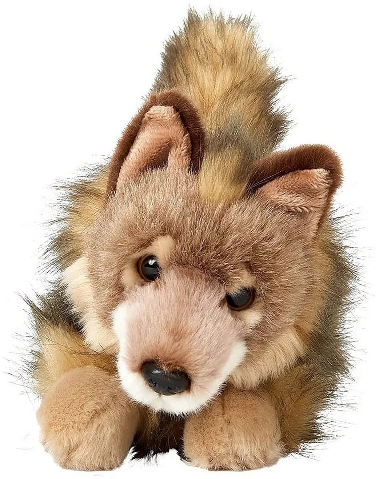 Uni-Toys Kuscheltier Wolf Junges Plüsch 24 cm - Bild 3