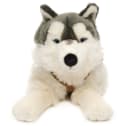 Uni-Toys Kuscheltier Großer Husky 62 cm Plüsch-Hund mit Geschirr Bild 1