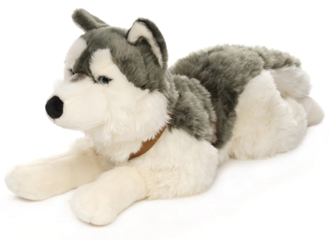 Uni-Toys Kuscheltier Großer Husky 62 cm Plüsch-Hund mit Geschirr - Bild 2
