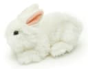 Uni-Toys Kuscheltier Löwenkopf-Kaninchen Weiß 23 cm Bild 2