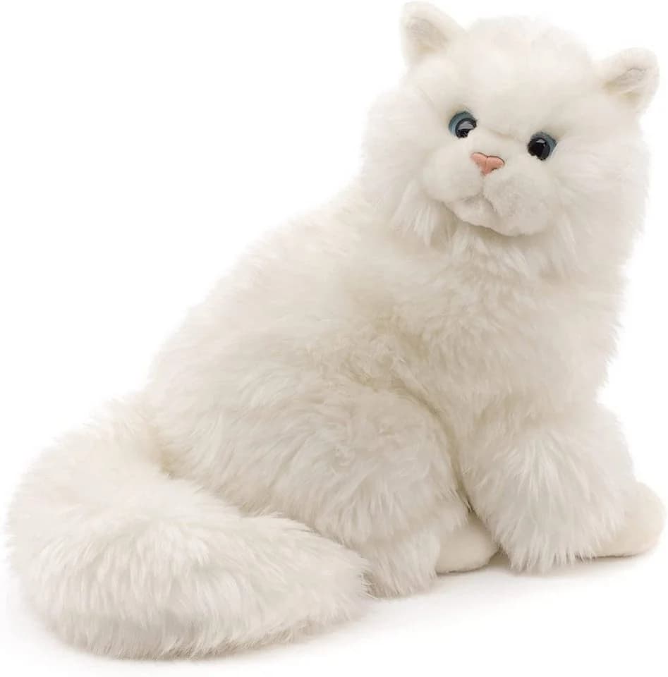 Uni-Toys Kuscheltier Perserkatze Plüsch 25 cm Weiß - Bild 2