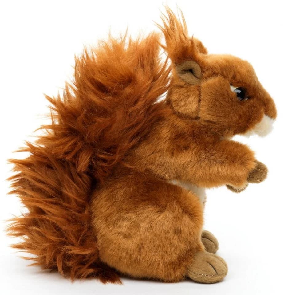 Uni-Toys Kuscheltier Eichhörnchen 17 cm Plüschtier Recyceltes Füllmaterial - Bild 3
