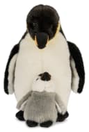 Uni-Toys Kuscheltier Kaiserpinguin mit Baby Plüsch 26 cm Bild 4