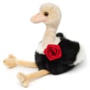 Uni-Toys Kuscheltier Blumen-Strauß Plüschtier mit Rose Bild 1