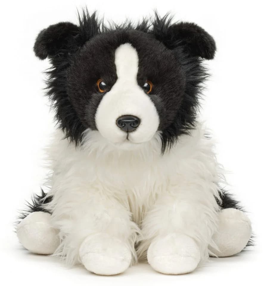 Uni-Toys Kuscheltier Border Collie Plüsch-Hund 30 cm