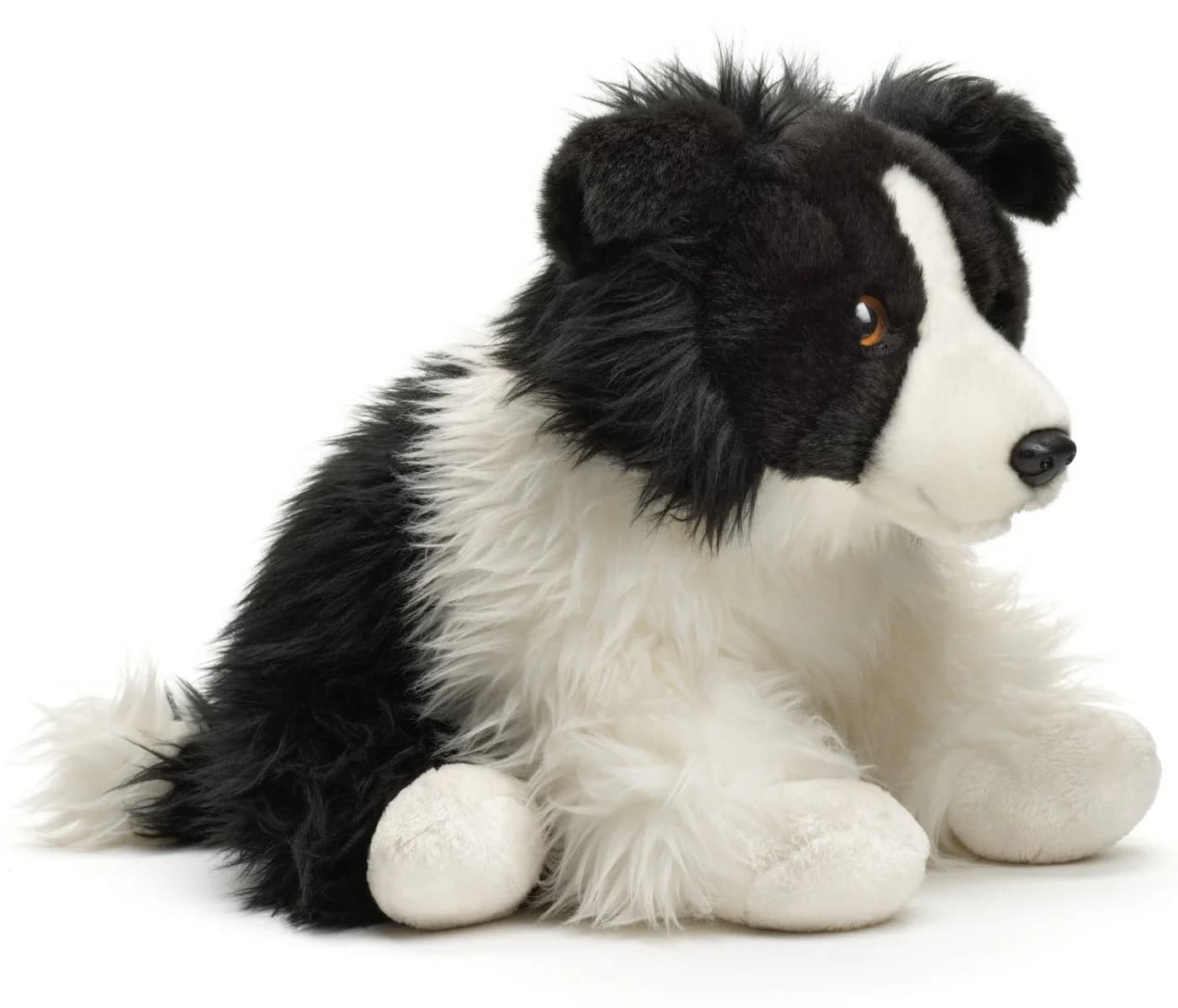 Uni-Toys Kuscheltier Border Collie Plüsch-Hund 30 cm - Bild 3