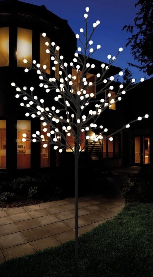 LED Baum BONETTI Schwarz 120cm Weihnachtsdekoration - Bild 2