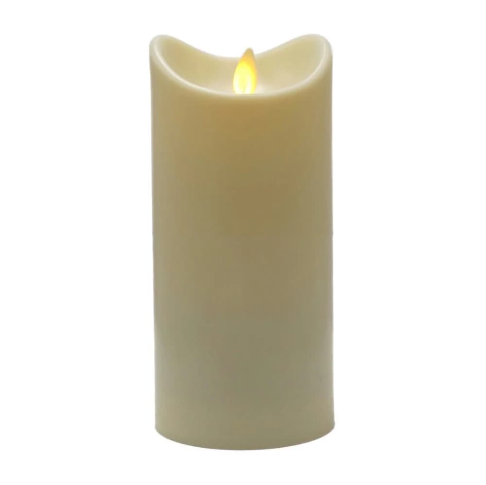 BONETTI LED-Stumpenkerze mit beweglicher Flamme & Timer - Bild 2