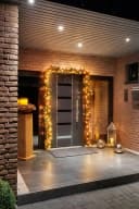 BONETTI Kunstgirlande 5m Tanne mit 80 LEDs warm-weiß Bild 1