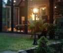 LED Außen-Stehlampe IC GARDENSTYLE Solarlaterne 120 cm Schwarz Bild 1