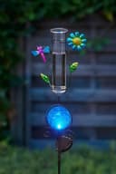 BONETTI LED Solarleuchte mit Regenmesser und Bruchglas-Optik Bild 4