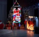 BONETTI LED Weihnachtsmann Dekofigur Bunt 110cm Bild 1