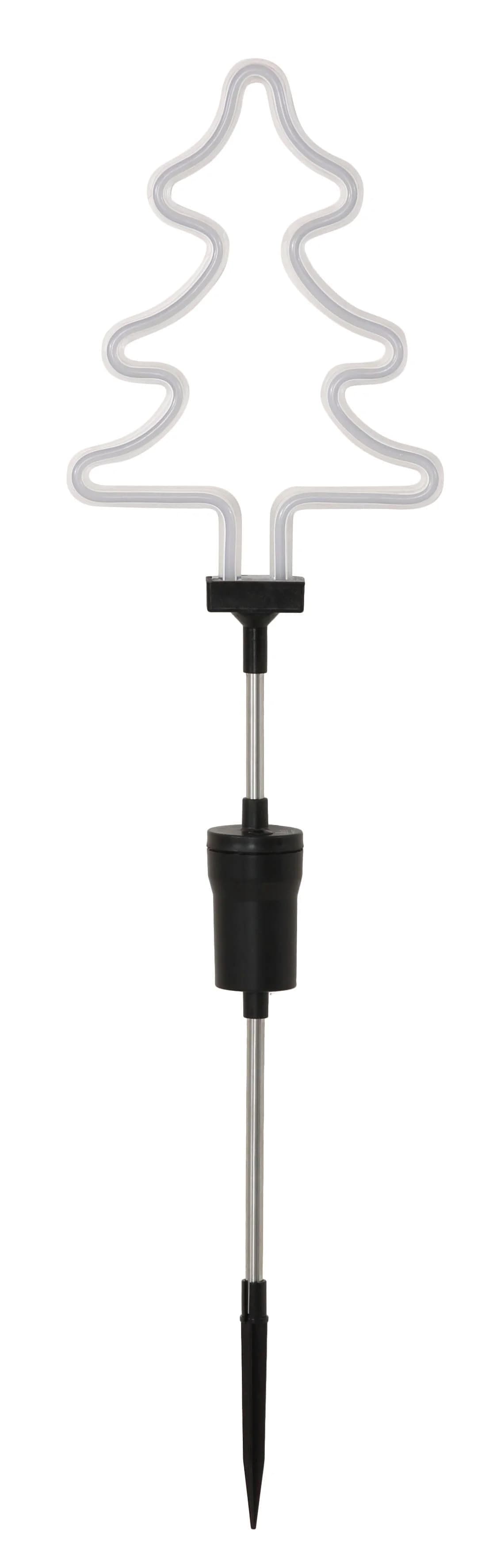 Bonetti LED Gartenleuchte Tannenbaum Grün Neon