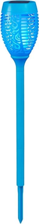 BONETTI LED Gartenfackel Türkis Solar mit Flammeneffekt Bild 2