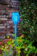 BONETTI LED Gartenfackel Türkis Solar mit Flammeneffekt Bild 5