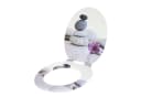 BONETTI WC-Sitz aus Holz mit Absenkautomatik und Design-Druck Bild 4