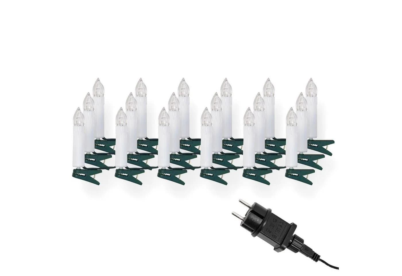 IC Winterworld LED-Lichterkette 16-flammig Weihnachtsbaum Retro - Bild 2